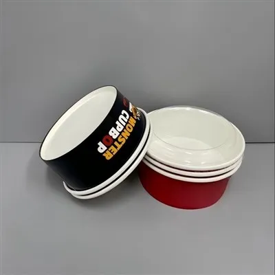 Mangkuk Kertas Bulat Cetak Kustom 750ml